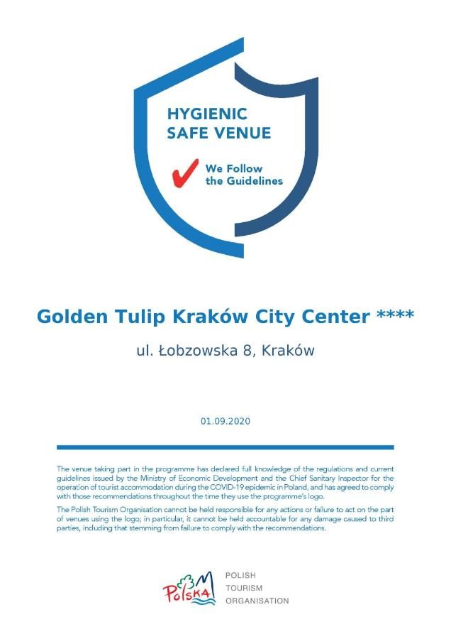 Отель Golden Tulip Krakow City Center Краков